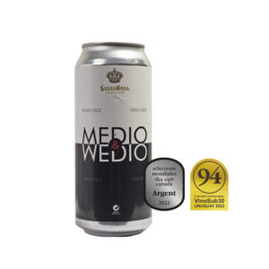 Frizzante Medio y Medio Blanco<br>Pack x 6